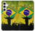 S2981 Brazil Football Soccer Case For Samsung Galaxy S24 Plus