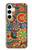 S3272 Colorful Pattern Case For Samsung Galaxy S24 Plus
