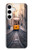 S3867 Trams in Lisbon Case For Samsung Galaxy S24 Plus