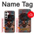 S3895 Pirate Skull Metal Case For Samsung Galaxy S24 Plus