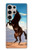 S0934 Wild Black Horse Case For Samsung Galaxy S24 Ultra S0934 Wild Black Horse Case For Samsung Galaxy S24 Ultra