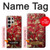 S2414 Red Blossoming Almond Tree Van Gogh Case For Samsung Galaxy S24 Ultra