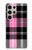 S3091 Pink Plaid Pattern Case For Samsung Galaxy S24 Ultra