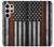 S3472 Firefighter Thin Red Line Flag Case For Samsung Galaxy S24 Ultra