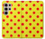 S3526 Red Spot Polka Dot Case For Samsung Galaxy S24 Ultra
