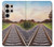 S3866 Railway Straight Train Track Case For Samsung Galaxy S24 Ultra