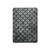 S2950 Silver Fish Scale Hard Case For iPad 10.2 (2021,2020,2019), iPad 9 8 7