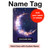 S3324 Crescent Moon Galaxy Hard Case For iPad 10.2 (2021,2020,2019), iPad 9 8 7