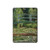 S3674 Claude Monet Footbridge and Water Lily Pool Hard Case For iPad 10.2 (2021,2020,2019), iPad 9 8 7