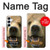S0840 Grizzly Bear Face Case For Samsung Galaxy A55 5G