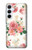 S1859 Rose Pattern Case For Samsung Galaxy A55 5G