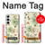 S2179 Flower Floral Vintage Art Pattern Case For Samsung Galaxy A55 5G