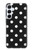 S2299 Black Polka Dots Case For Samsung Galaxy A55 5G