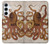 S2801 Vintage Octopus Case For Samsung Galaxy A55 5G