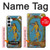 S3746 Tarot Card The World Case For Samsung Galaxy A55 5G
