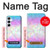 S3747 Trans Flag Polygon Case For Samsung Galaxy A55 5G