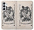 S3818 Vintage Playing Card Case For Samsung Galaxy A55 5G
