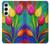 S3926 Colorful Tulip Oil Painting Case For Samsung Galaxy A55 5G