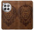 S2529 Leo Zodiac Tattoo Brown Graphic Print Case For OnePlus 12