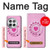 S2847 Pink Retro Rotary Phone Case For OnePlus 12