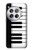 S3078 Black and White Piano Keyboard Case For OnePlus 12