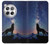 S3555 Wolf Howling Million Star Case For OnePlus 12