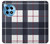 S3452 Plaid Fabric Pattern Case For OnePlus 12R