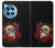 S3753 Dark Gothic Goth Skull Roses Case For OnePlus 12R