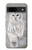 S1566 Snowy Owl White Owl Case For Google Pixel 8a