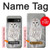 S1566 Snowy Owl White Owl Case For Google Pixel 8a