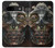 S1685 Steampunk Skull Head Case For Google Pixel 8a