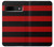 S2638 Black and Red Striped Case For Google Pixel 8a