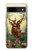 S2841 Vintage Reindeer Christmas Case For Google Pixel 8a