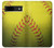 S3031 Yellow Softball Ball Case For Google Pixel 8a
