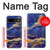 S3906 Navy Blue Purple Marble Case For Google Pixel 8a
