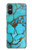 S2685 Aqua Turquoise Gemstone Graphic Printed Case For Sony Xperia 10 VI