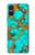 S2688 Aqua Copper Turquoise Gemstone Graphic Case For Sony Xperia 10 VI