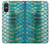 S3414 Green Snake Scale Graphic Print Case For Sony Xperia 10 VI