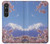 S1060 Mount Fuji Sakura Cherry Blossom Case For Sony Xperia 1 VI