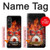 S1431 Skull Drum Fire Rock Case For Sony Xperia 1 VI