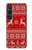 S2835 Christmas Reindeer Knitted Pattern Case For Sony Xperia 1 VI