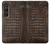 S2850 Brown Skin Alligator Graphic Printed Case For Sony Xperia 1 VI