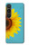 S3039 Vintage Sunflower Blue Case For Sony Xperia 1 VI