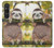 S3138 Cute Baby Sloth Paint Case For Sony Xperia 1 VI
