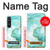 S3399 Green Marble Graphic Print Case For Sony Xperia 1 VI