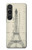 S3474 Eiffel Architectural Drawing Case For Sony Xperia 1 VI