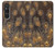 S3691 Gold Peacock Feather Case For Sony Xperia 1 VI