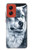 S0123 Grim White Wolf Case For Motorola Moto G Stylus 5G (2024)