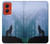 S0935 Wolf Howling in Forest Case For Motorola Moto G Stylus 5G (2024)