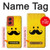 S1145 Yellow Mustache Sun Case For Motorola Moto G Stylus 5G (2024)